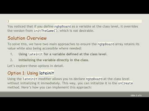 How to Pass an Array Up to a Higher Scope in Android Kotlin