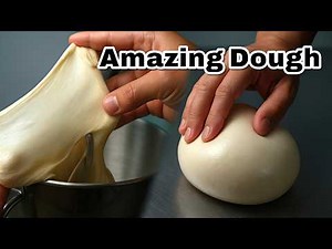 A SECRET! And dough turns silky, smooth- like butter between your fingers.