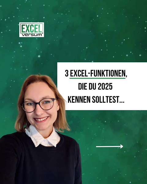 3 Excel-Funktionen, die du 2025 unbedingt kennen solltest! Excel entwickelt sich weiter – und mit diesen Funktionen kannst du Daten effizienter verwalten, Berechnungen optimieren und manuelle Arbeit minimieren. 🔥 Hier sind 3 Game-Changer, die du in dein Funktions-Set aufnehmen solltest: 📊 SORTIEREN – Daten automatisch ordnen, ohne manuelle Filter oder Neusortierungen. 📝 LET – Variablen direkt in der Formel definieren für mehr Übersicht und weniger doppelte Berechnungen. 🔢 LAMBDA – Eigene Exc