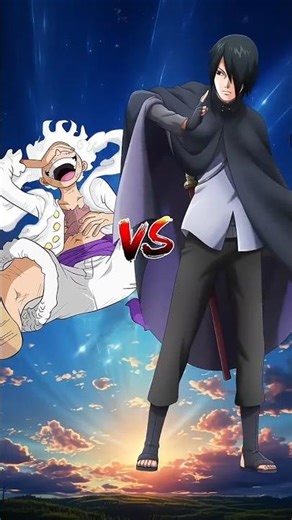 Luffy vs sasuke | #shorts #anime