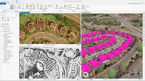 Creating 3D GIS from Imagery and Lidar