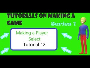 Making a game using flowlab.io (Tutorial 12) Making a player select (Part 1 of 2)