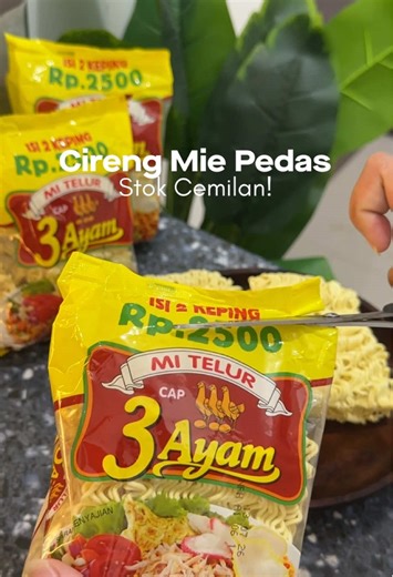 Cemilan Enak dengan Mi Telur Cap 3 Ayam