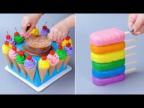30 Minutes Satisfying With Cakes | Homemade Chocolate Cakes | Perfect Cake Tutorials