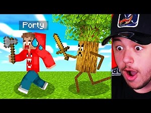 Stromy jsou Naštvaný v Minecraftu!