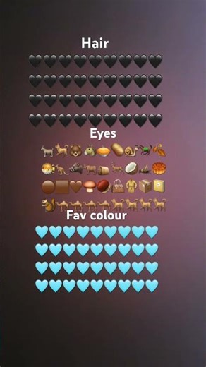 Could not find any black or light blue emoji