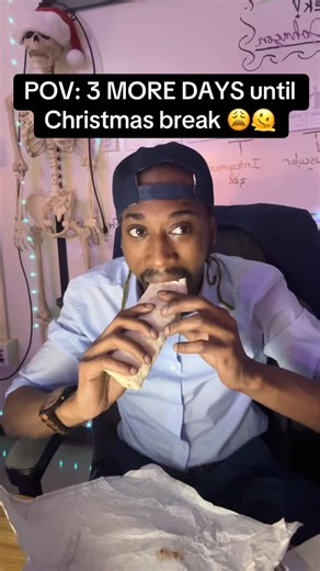 Taj Mahal (🧪Mr. Jackson) on Instagram: "At this point I’ve just dissociated 🙄 Watching my class like it’s a live-action horror movie, since we want to scream bloody murder this week. All good. Some of yall gon scream too when yall see these grades 👎🏾🤷🏾‍♂️ #fyp #scienceteacher #blackteacher #teacher #teachersofinstagram #teacherssupportteachers #teacherlife #teacherhumor #middleschool #rappingteacher #teacherrapper #education #funnyvideos #funnyteacher #funny #blackeducators #educationalmus