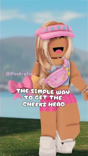 The simple way to get the cheeks head in berry avenue!💗✨️ #berryave #roblox #dance