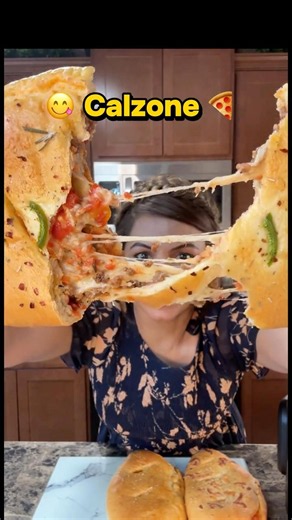 How to make homemade calzone #cookingconnection #food #easy