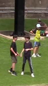 First crowd catch of the summer! Well taken, sir 🫡 #SpringChallenge | Weber WBBL