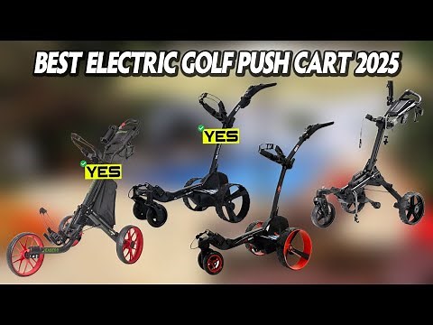 These 5 Electric Golf Push Carts DOMINATED 2025! (See Why)