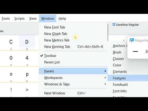 Add an alternate glyph in FontLab