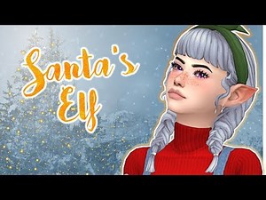 The Sims 4 Christmas CAS | Santa's Elf CAS + full cc list