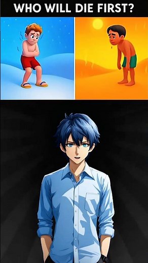 Whoe Will Survive for Long Time 😨 #shorts #riddles #challenge