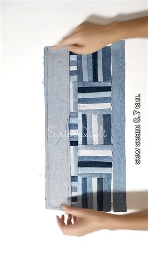 21K views · 246 reactions | How to make recycled denim coin purse | sewing | easy | tutorial� #online #handmade #bag #DIY #tutorial | SisterQuilt | Facebook