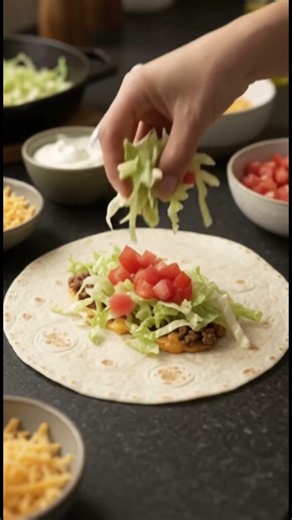 Copycat Taco Bell Crunchwrap Supreme 🌮🔥 | Easy Homemade Recipe