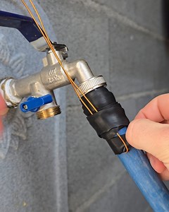 266K views · 329 reactions | Genius Hose Hack: One Rubber Band is All You Need #hacks #repair #hose | Genius Club | Facebook