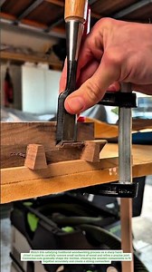 Hand Chisel Woodworking | Perfecting a Strong Mortise Joint