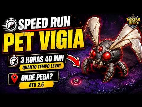 ⏱️ Demorei 3 Horas e 40 Minutos para Conseguir o Pet Vigia!