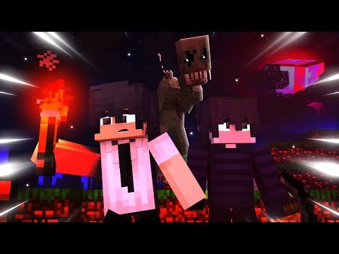 Scary Dwellers Chase Hudson in Minecraft