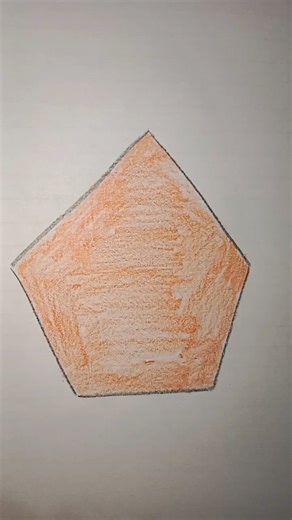 how to draw Pentagon step by step ✨ #video #art #viral #shorts