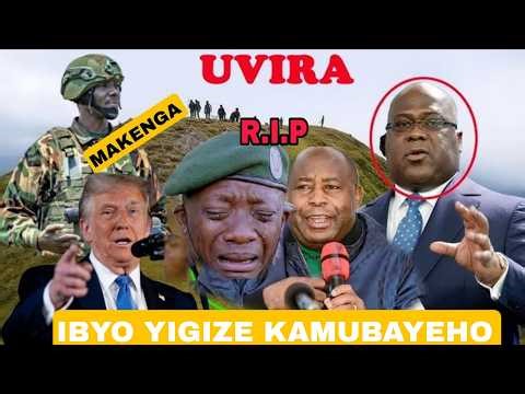 GEN. MAKENGA ARATUNGURANYE AHAHAMUYE TSHISEKEDI NA NEVA AGAHURU KAZO KARAHIYE