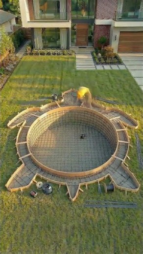 I Built a Giant Turtle Pool in My Front Garden#diy #satisfying #oddlysatisfying #architecture