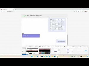 Angular 13 Real Time Chat Application using Socket.io with Image Upload Functionality Working Demo