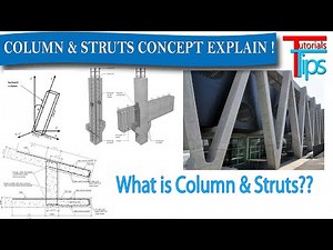 What are Column and strurts | Difference between them & types of column.