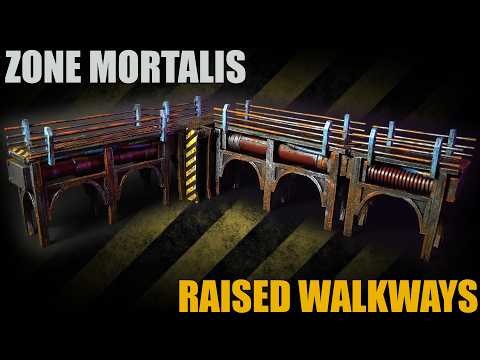 Zone Mortalis Raised Walkways Build – Full Video | Warhammer 40k & Necromunda Scenery