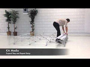 KA Media Step and Repeat Setup for Red Carpet Backdrop Events