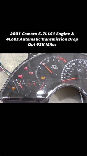 HRT AUTO SHOP on Instagram: "2001 Camaro 5.7L LS1 Engine & 4L60E Automatic Transmission Drop Out 92K Miles What is included: Complete 2001 LS1 5.7L 346ci Engine w/ 92k miles (Intake to Oil Pan) 4L60E 4-Speed Automatic Transmission Complete Engine Wiring Harness ECM Computer Complete Front Accessories w/ Brackets and Bolts Starter All Sensors on Engine Pedal Assembly"