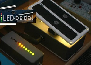 LEDpedal Expression And Volume Guitar And Keyboard Pedals