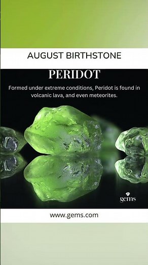 August Birthstone: The Vibrant Glow of #Peridot
