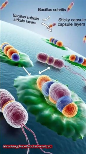 working of capsule Part 2 #microbiology #science #biology #cellbiology