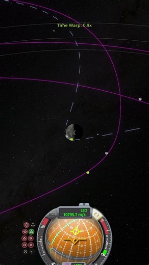 KSP Early lunar orbiter (RO/RP1/SOL/Principia) #ksp #space