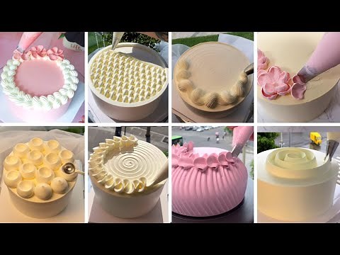 DID YOU KNOW THESE PIPING TRICKS? Nozzle Design for a CAKE ! 💫❣️