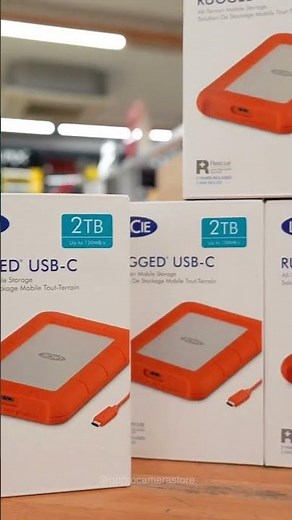 Lacie 2Tb mobile drive external hard drive usb-c usb 3.0 | Best Offer at ‪@gpprocamerastore‬ #lacie