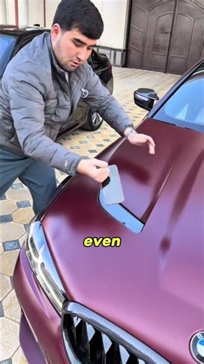 He Pierced a Car Hood With a Screwdriver