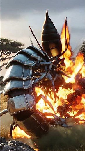 Samurai Wasp vs. Armored Centipede: Insect WAR!