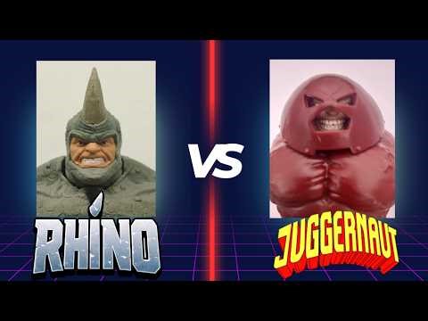 Rhino vs Juggernaut – Full 3 Minute Fight | AFFL Pro Action Figure Boxing Arena