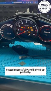 Repair of the black - screen issue on the instrument cluster of the 2019 Porsche Panamera is completed . Tested successfully and lighted up perfectly. #Repair #black #Porsche #Panamera #instrumentcluster | My Supercar Expert
