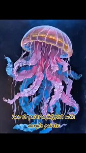 Painting a dreamy jellyfish with soft pastel strokes 🪼✨ I love creating these flowing, underwater textures — they are so relaxing and magical to paint. The full real-time tutorial with palette, reference and step-by-step guidance is available on my Patreon. #jellyfishpainting #acrylicpainting #acrylicartist #artreels #paintingprocess #underwaterart #oceanart #creativityeveryday #arttutorial #acrylictutorial #timelapseart #paintingvideo #learnpainting #patreonartist #artistsoninstagram | Tatiana