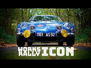 Works Rally Icon - Alpine A110
