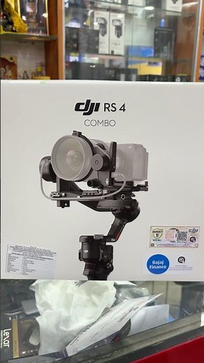 Dji RS4 Combo | Unboxing | setup #dji #djirs4combo #shorts #producthacks