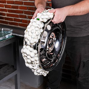 242K views · 313 reactions | Crazy restoration of tire: Master uses rubber balls to repair a damaged tire! | 5-Minute Crafts Family | Facebook