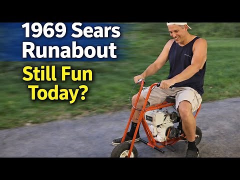 1969 Sears Runabout Mini Bike — The $119 Classic That Started the Mini Bike Boom