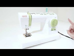 Toyota Sewing Machines - How to Select Stitches