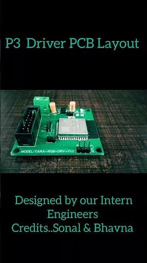 Driver Board to run P3 RGB Display Board #shortfeed