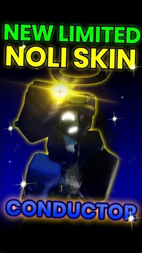 CONDUCTOR NOLI SKIN SHOWCASE! (Winter Event) | Forsaken
